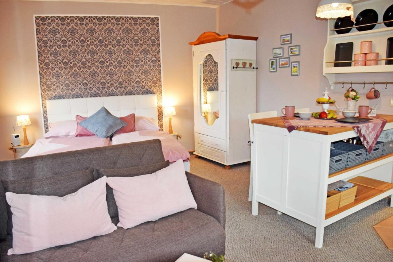 Ferienwohnung Familie Haensel バーベ エクステリア 写真